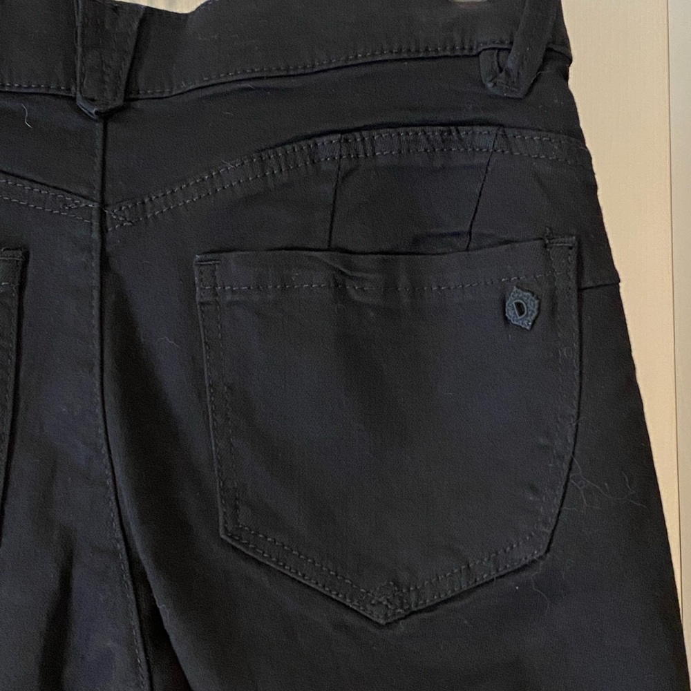 Women’s Democracy Ab Solution Patriot Black Straight Leg Jeans NWT size 4 - Picture 12 of 15